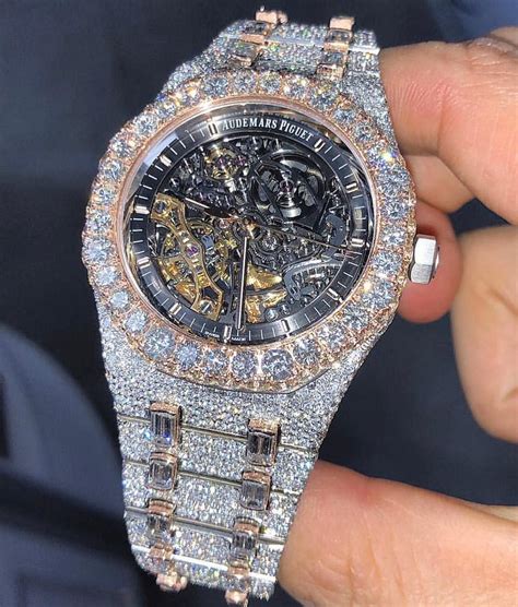 ap iced out replica|ap skeleton watch iced out.